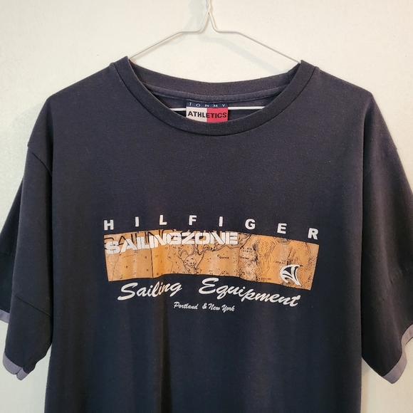 Tommy Hilfiger Athletics Sailing Zone Graphic T-shirt | Size Large - Picture 8 of 8